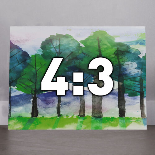 Tlač Foto plátno - na šírku v pomere fotky 4:3 FatraMedia COPY