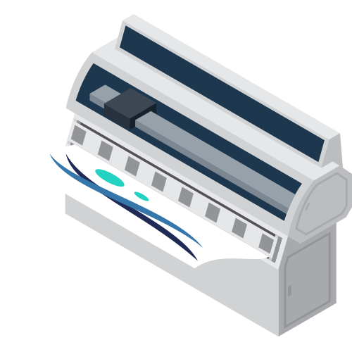 Rezanie fólií na mieru.